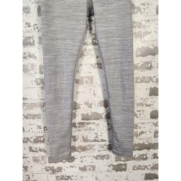 Kyodan Leggings Women's Small Gray Herringbone Athletic Yoga Lounge High Waist - Picture 3 of 16
